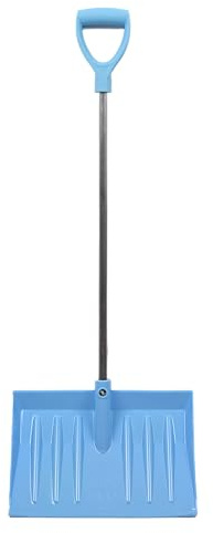 Red Gorilla Small Multi Shovel with D-Grip Handle Short Multi-Purpose Spade Lightweight Tool for Mucking Out Stable Garden Compost or Snow Shovel (Sky Blue)
