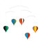 Flensted Mobiles Balloon 5 Multicoloured 53x62cm
