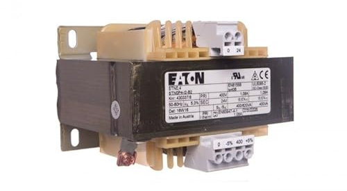 Eaton 221514 Steuertransformator, 400 VA, 1-Phasig, Primär 400 V, Sekundär 24 V