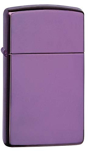 Zippo PL Slim Abyss Feuerzeug, Messing, Lila, one Size, ZO28124