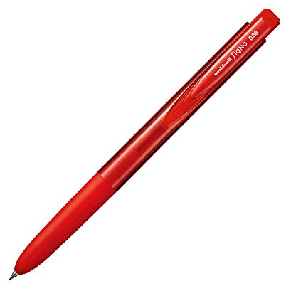 uni Ball Signo Knock Ballpoint Pen RT1 0.38mm Color, Red (UMN15538.15)