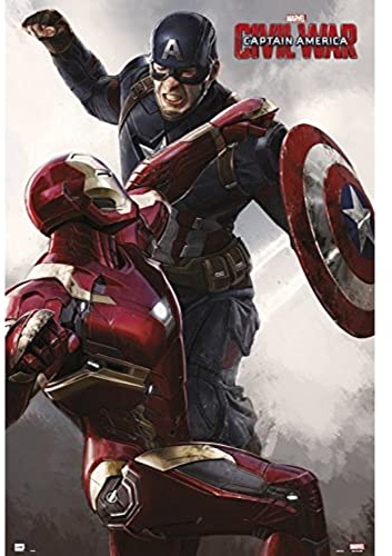 Grupo Erik - Captain America vs Iron Man Poster 61 x 91.5cm