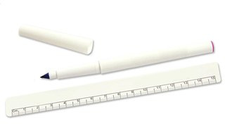 Universal Chirurgischer Skin Kennzeichnung Pen Fine/Bold – mit Lineal (un64)