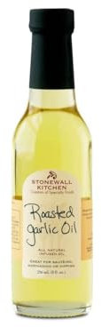 Stonewall Kitchen Roasted Garlic Oil, 236 ml – Knoblauchöl aus geröstetem Knoblauch, Perfekt für Kochen, Braten, und Dressings