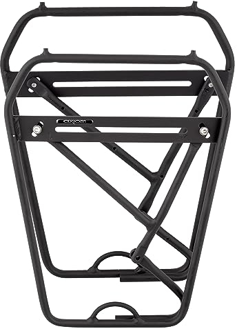 Axiom Journey Deluxe Vorder-Gepäckträger Lowrider, Schwarz