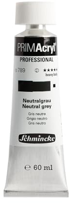 Schmincke PRIMAcryl Professional Neutralgrau 60 ml Tube, 13 789 011