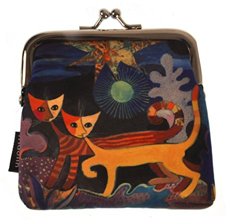 Fridolin Porte-Monnaie à Fermoir Clic Clac Wachtmeister Wonderland, 10 cm, Multicolore