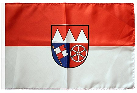 Flaggenfritze® Flagge Deutschland Unterfranken - 30 x 45 cm
