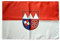 Flaggenfritze® Flagge Deutschland Unterfranken - 30 x 45 cm