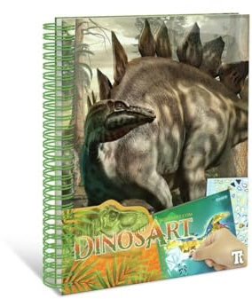 DinosArt Creative Book - Sticker-by-Number (6 pcs)