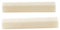 Musiclily Slotted 6 String Classical Guitar Bone Nut,DJ-01 52x6x9/8.5mm (2 Pieces)