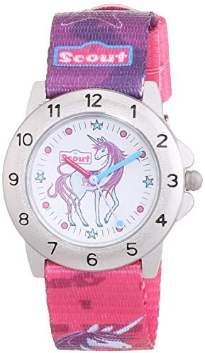 SCOUT Mädchen-Armbanduhr 280378008,Mehrfarbig