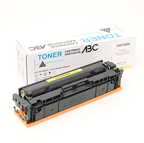 ABC Alternativ Toner Gelb für HP Laserjet Pro M254 M254dw M254nw MFP M280 M280nw M281 M281fdn M281fdw M 254 M 254dw M 254nw M 280 M 280nw M 281 M 281fdn M 281fdw HP 202A 202X CF542A CF542X