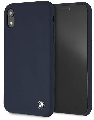 BMW Silicone Hard Case - iPhone XR - -Navy