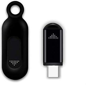 Contrôleur infrarouge universel pour smartphone - Adaptateur USB-C infrarouge pour téléphone Android - Contrôleur tout-en-un - Climatiseur TV DVD Roku Vizio Samsung TV et plus - Noir