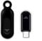 Universal Fernbedienung Smartphone IR Controller Adapter Mini Infrarot Blaster Control für Android Phone All-in-One Air Conditiooner TV DVD Roku Vizio Samsung und mehr (1 Pack Typ C schwarz)