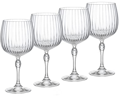 NO MANUFACTURER Calici America 20s 4 Pezzi Gin Tonic bormioli