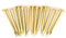 Clou en laiton, clou à tête ronde 100Pcs, meubles en bronze à fonction de fixation forte pour la maison(18mm long)