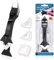 Dichtstoff Finishing Tool, Silikon Sealant Remover, Abdichtungswerkzeug Kit, Silikon Glättungswerkzeug, 3 in 1 Silikon Kelle Schaber mit 4 Pads Dichtstoff Fugenglätter für Bad & Küche