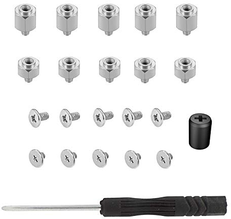 winwill Lot de 22 vis d'ordinateur M.2 et entretoises SSD NVMe pour carte mère ASUS et disques M.2