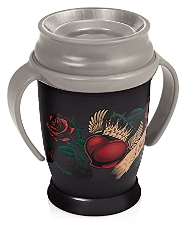 LOVI Trinkbecher 360° Drink Master, 9 Monate+, Trinken lernen im Glas, innovatives Dichtungssystem, antibakterieller Mundschutz, 250 ml, Kollektion I Love