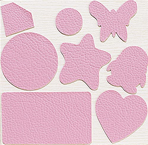 Leder Patch Kit Selbstklebende Lederflicken Rosa Aufkleber Patch Repair Lederreparatur Set Leder, Vinyl & Kunstleder Reparieren Kit Für Autositze