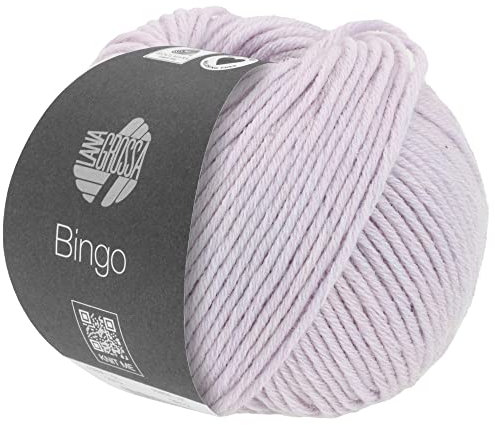 LANA GROSSA Bingo Melange | Extrafeine Merinowolle waschmaschinenfest und filzfrei | Handstrickgarn aus 100% Schurwolle (Merino extrafein) | 50g Wolle zum Stricken & Häkeln | 80m Garn FB 1003