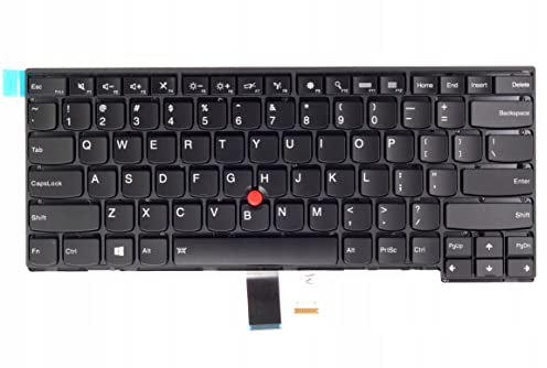 Tradebit - Tastatur für Lenovo Thinkpad T440 T440P T440S E440 T450 T450S LED ILMINIERT QWERTY US