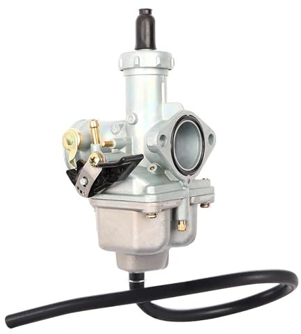 AMZSKU Carburador PZ27 27 mm con cable carburador de repuesto para 100 cc 125 cc 150 cc 200 cc Pit Dirtbike 3 Wheeler Go Cart Engine.