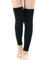 ITODA Kniewärmer Winter Beinstulpen Warm Gefüttert Beinwärmer Damen Herren Kniebandage Elastisch rutschfest Knieschoner Lang Dünn Knieprotektor Thermo Winddicht Kniestulpe für Tanzen Yoga Schlafen XL