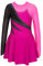 inhzoy Abito da Pattinaggio Artistico Bambina Manica Lunga Vestito da Balletto Ginnastica Artistica Body da Danza Classica Ballerina Strass Leotards Vestito da Ballo Lirico Viola Chiaro D 11-12 Anni