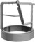 FOCOllK Plastic Ice Cream Maker Paddle, Dark Gray, 1.0 unit (Replacement for Cuisinart ICE30BCP1), BPA-free