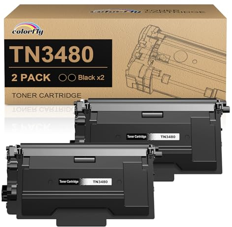 TN3480 Toner Kompatibel für Toner Brother TN3480 TN-3480 TN 3480 für Brother HL-L5100DN Toner MFC-L5750DW MFC-L5700DW DCP-L5500DN HL-L5200DW HL-L6400DW MFC L5750DW HL L5100DN HL-L5000D TN3430 Schwarz