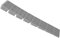 HMH-Shop Möbelkeile aus Kunststoff 100x20x8mm Braun & Weiß Unterlegkeile für Möbel Keile mit Sollbruchstellen in versch. Höhen Keil Kunststoffkeile (Licht-Grau, 20)