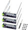 DRIVECADDY 3-Pack 2.5 Hard Drive Caddy - Compatible for Dell PowerEdge Servers - 14-16th Gen T560 R660 R6615 R6625 R7615 R7625 R760 R760xs R760xa R860 R960 and More - SSD SAS SATA NVMe Tray
