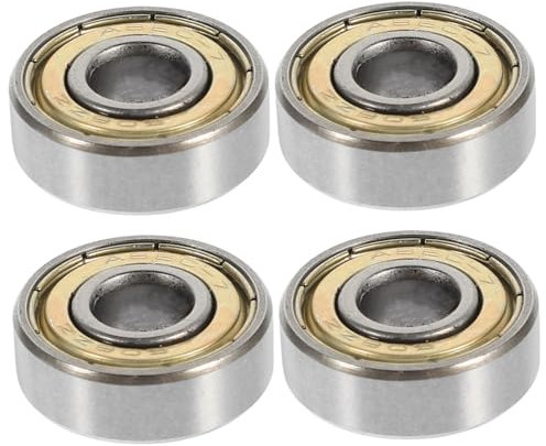 BCOATH 2sets Rollstuhl Vorderräder Stahl Lager Für Walker Lager Ersatz Teile 4 Stücke * 2