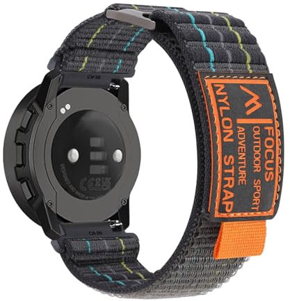 KUWAI Armband Kompatibel mit Suunto Vertical Uhrenarmband, Weiches Nylon Sportarmband mit Verstellbares Atmungsaktiv Ersatzband für Suunto Vertical Armbänder für Damen/Herren (2)