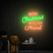 Xusdamyj Merry Christmas Ya Filthy Animal Neon Schild, Weihnachts LED Leuchtschild, Custom Weihnachtsdeko, Zimmer Party Dekor