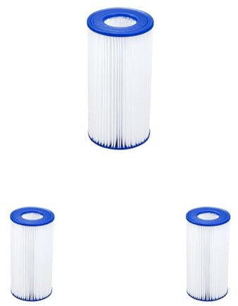 Bestway Flowclear™ Filterkartusche gr. III, 10,6 x 20,3 cm. (Paquete de 3)