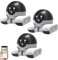 Patrol Buddy Robot Camera, Patrol Buddy Pet Camera, Robot Security Camera on Wheels with 2-Way Talk Night Vision, With App Remote Control, For Home, Office (4G,3PCS)