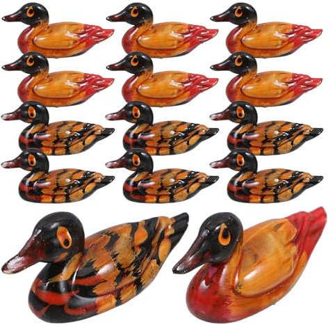 VALICLUD Resin Chopstick Holder Set Easy to Carry and 24pcs Mandarin Duck Shaped Lovely Design Decorative Chopstick Rests and Cutlery Holders for Dining Table and Home Decor