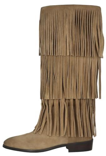 Steve Madden Damen Stiefel Spur Beige 40