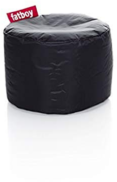 Fatboy Point Hocker Schwarz, Nylon, 35 x 35 x 50 cm (LxBxH)