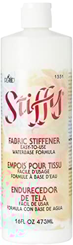 Mod Podge Plaid:Craft Plaid: Craft Liquid Stiffy Stoff stiffener-16 oz, Transparent, 473 ML
