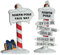 Lemax Christmas – Lot de 2 Panneaux Pôle Nord (64455)