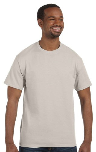 Gildan Mens Heavy Cotton Short Sleeve T-Shirt (S) (Ash Grey)