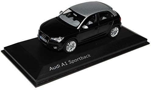 Kyosho A*u*d*i A1 Sportback Phantom Schwarz Silber Ab 2011 1/43 Modell Auto