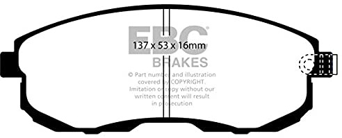 EBC Brakes DP31636C Red stuff Brake Pads