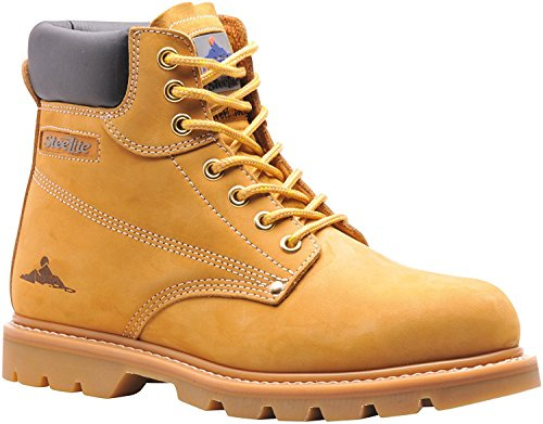Portwest Workwear Mens Welted Safety Boot SB 42/8 Honey 42R