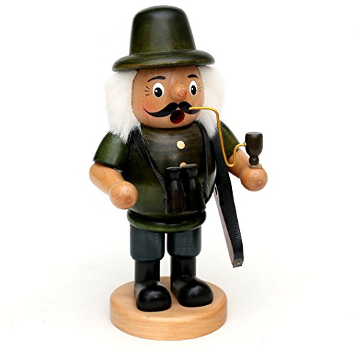 Dekohelden24 Lustiges Räuchermännchen als Jäger, ca. 19 cm